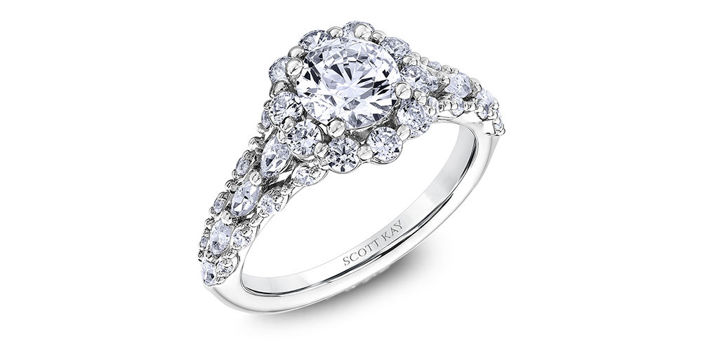 Scott Kay Luminaire Engagement Ring