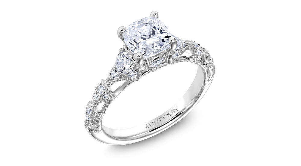 Scott Kay Heaven's Gate Engagement Ring