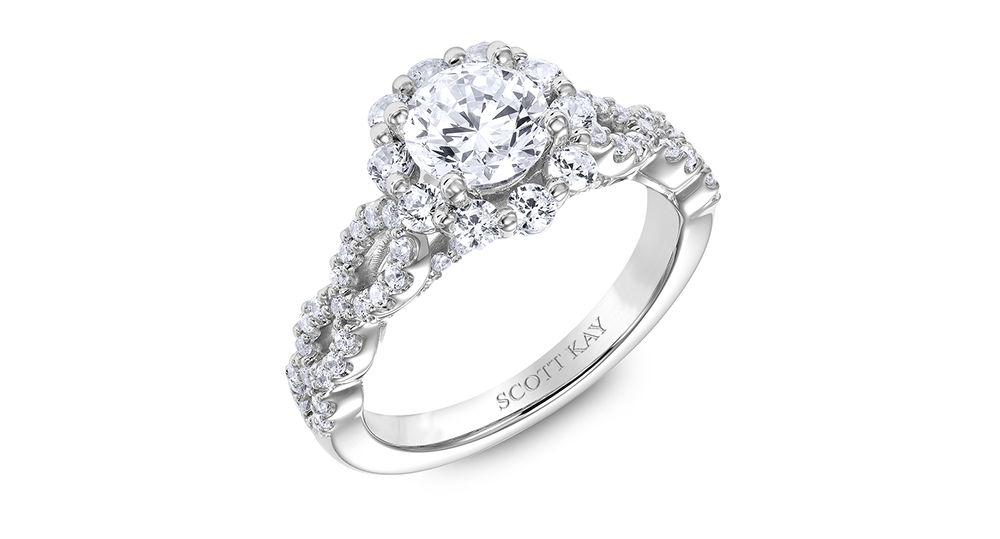 Scott Kay Namaste Engagement Ring