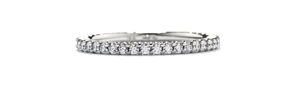Hearts on Fire Thin Wedding Band
