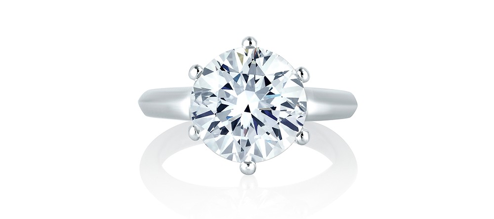 Solitaire engagement rings at Rogers Jewelry Co.