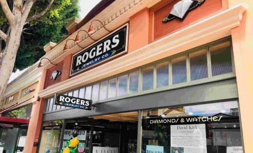 An exterior shot of Rogers Jewelry Co.’s San Luis Obispo storefront.