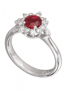 JYE Ruby Fashion Ring