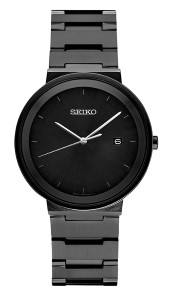 Black Seiko Essentials watch