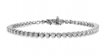 A Temptation tennis bracelet from Hearts on Fire, available at Rogers Jewelry Co. A Temptation tennis bracelet from Hearts on Fire, available at Rogers Jewelry Co.
