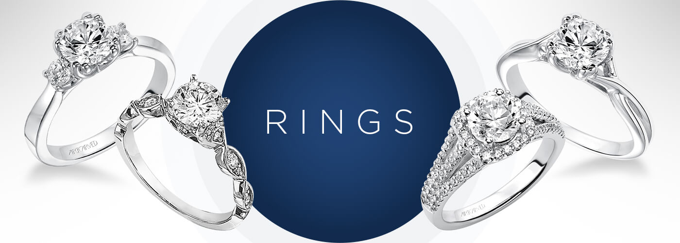 Shop for Engagement Rings and Wedding Bands at Rogers Jewelry Co