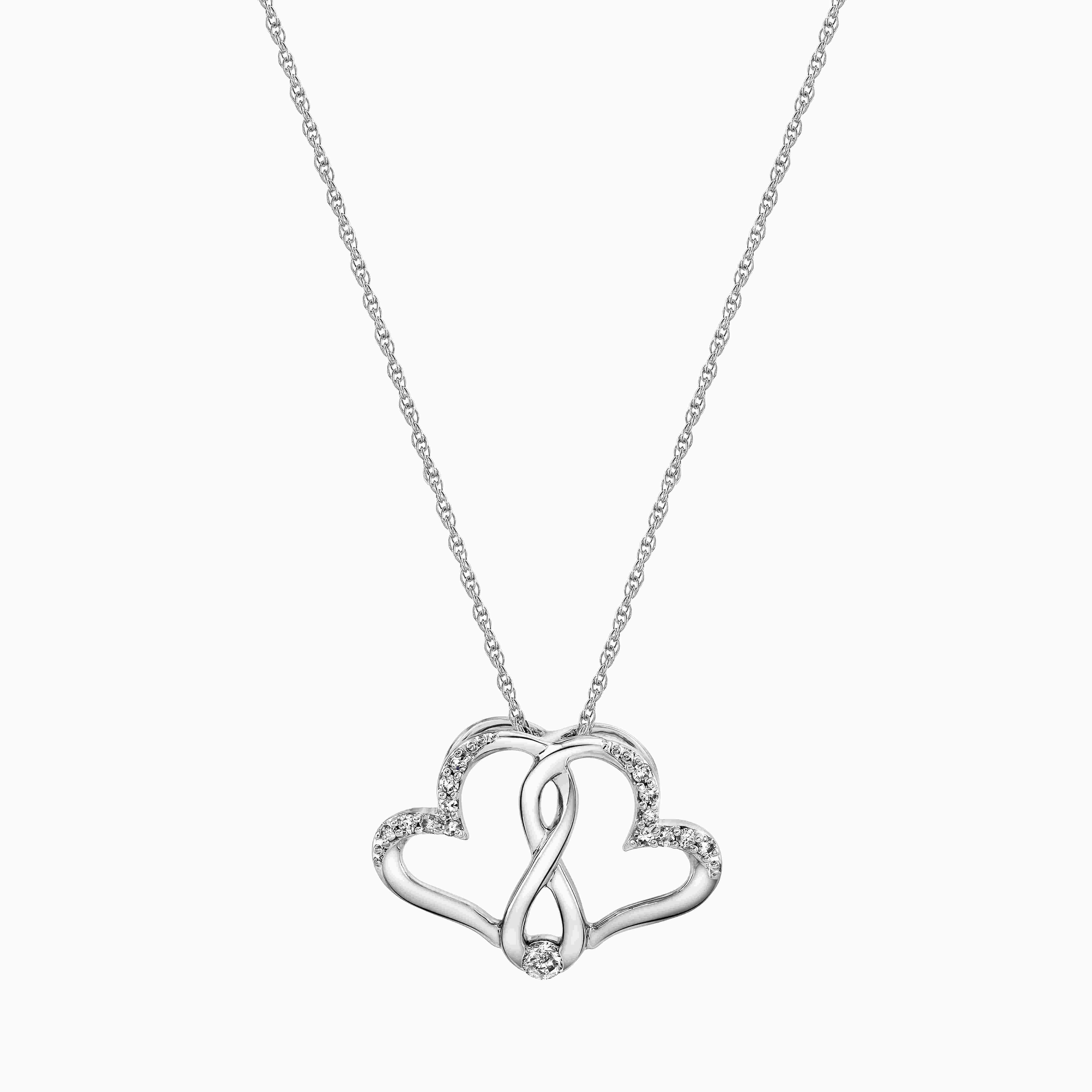 06-8943-946 Double Twist Heart Pendant 06-8943-946 Double Twist Heart Pendant